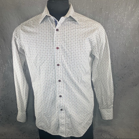 Robert Graham Multicolored Check Button Up - Picture 1 of 12